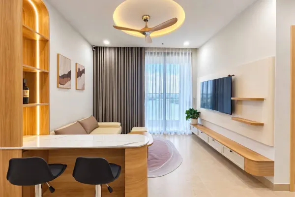 Квартира, 1 спальня · 55 м²